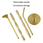 Brass Incense Making Tools Sandalwood Scoop Shovel Sweeping Ash Pressed Aromatherapy Burning Utensils - Image 5