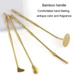 Brass Incense Making Tools Sandalwood Scoop Shovel Sweeping Ash Pressed Aromatherapy Burning Utensils - Image 6