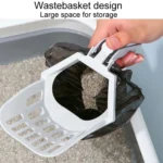 Pet Integrated Litter Shovel Bottom Removable Poop Scooping Bin - Image 5
