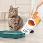 Pet Integrated Litter Shovel Bottom Removable Poop Scooping Bin - Image 9