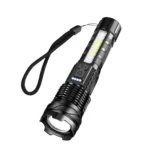 E-SMARTER A76 Telescopic Zoom COB Side Light Strong Light Torch