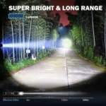 E-SMARTER A76 Telescopic Zoom COB Side Light Strong Light Torch - Image 10