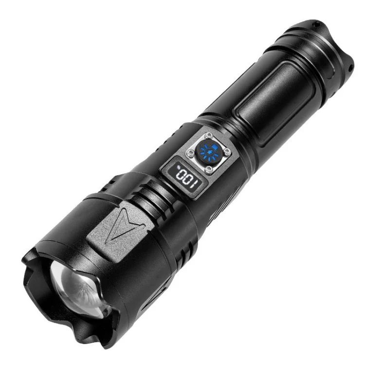 E-SMARTER A03 Laser 30W Portable LCD Display Flashlight