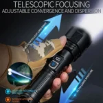 E-SMARTER A03 Laser 30W Portable LCD Display Flashlight - Image 3