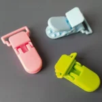 10pcs Baby Pacifier Anti-drop Chain Clips Cartoon Crocodile Clips Pacifier Clamps - Image 5