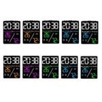 Multifunctional Temperature / Humidity Display Electronic Alarm Clock - Image 2