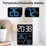 Multifunctional Temperature / Humidity Display Electronic Alarm Clock - Image 4