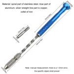 Mini Hand Drill Tool Semi-automatic Hole Drill Punching Machine For Arts And Crafts Jade Hole Punching Tool - Image 3