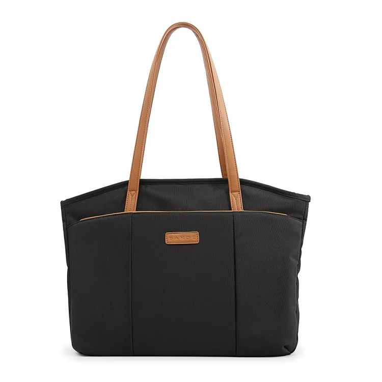 BANGE BG-6803 Ladies Commuter Tote Bag Digital Laptop Bag Large Capacity Handbag