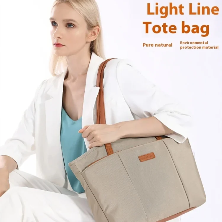 TBD06055847_B1.webp BANGE BG-6803 Ladies Commuter Tote Bag Digital Laptop Bag Large Capacity Handbag - Image 2