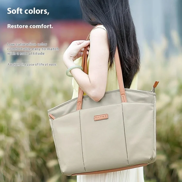 TBD06055847_B10.webp BANGE BG-6803 Ladies Commuter Tote Bag Digital Laptop Bag Large Capacity Handbag - Image 11