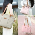 BANGE BG-6803 Ladies Commuter Tote Bag Digital Laptop Bag Large Capacity Handbag - Image 12