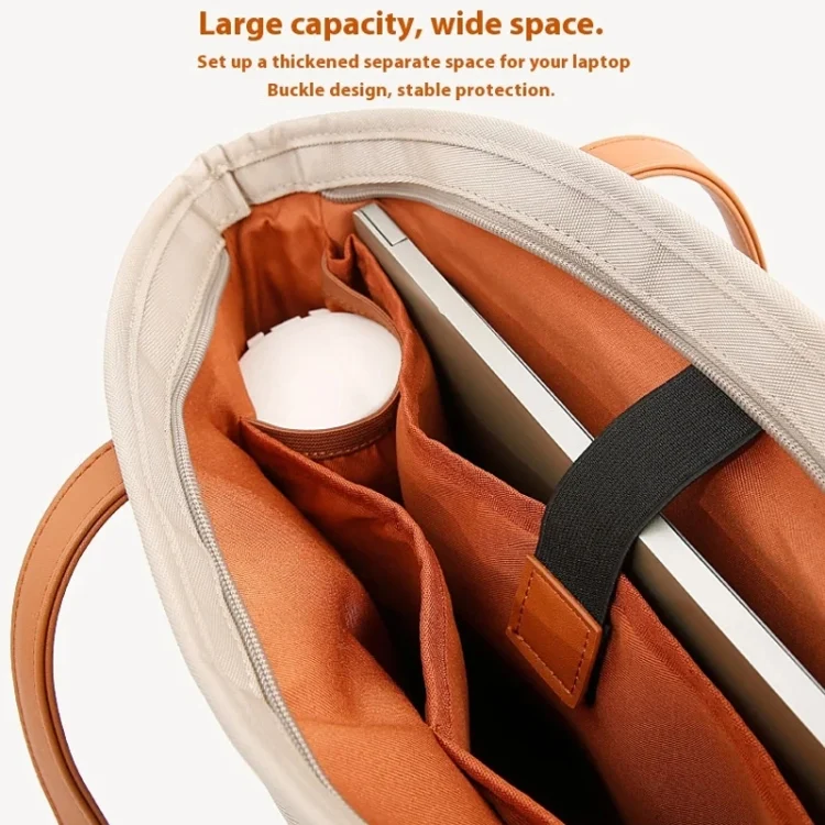 TBD06055847_B5.webp BANGE BG-6803 Ladies Commuter Tote Bag Digital Laptop Bag Large Capacity Handbag - Image 6