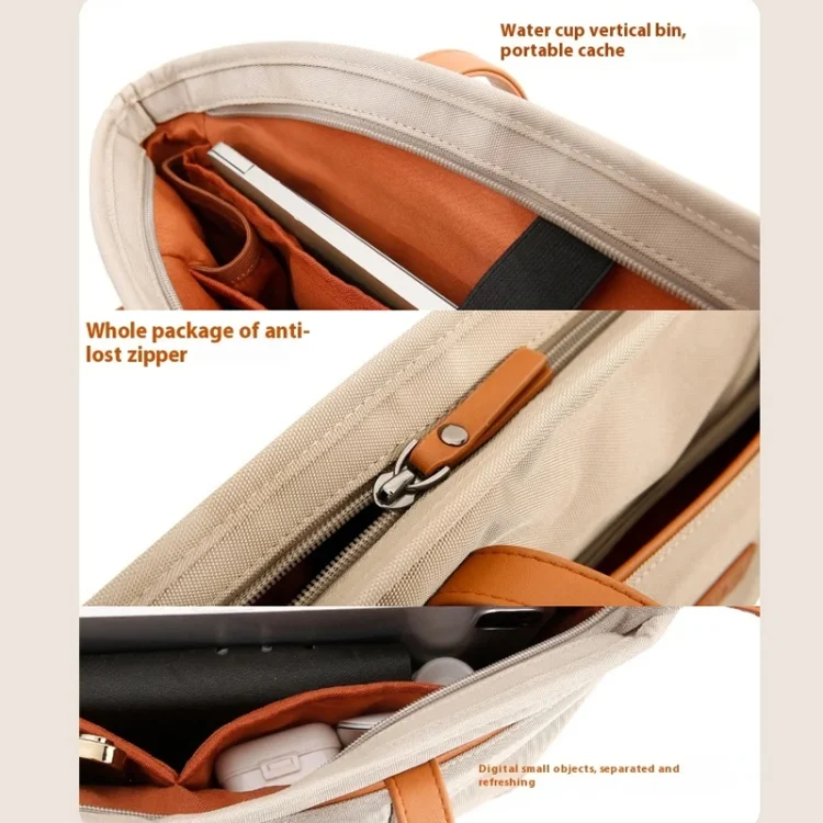 TBD06055847_B6.webp BANGE BG-6803 Ladies Commuter Tote Bag Digital Laptop Bag Large Capacity Handbag - Image 7