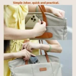 BANGE BG-6803 Ladies Commuter Tote Bag Digital Laptop Bag Large Capacity Handbag - Image 8