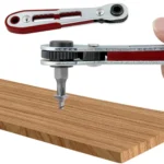 Mini Bi-directional Ratchet Screwdriver Wrench Multi-purpose Manual Flat Head Style Socket Wrench - Image 2