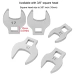 3/8 inch Replaceable Activity Bullwheel Wrenches With Ratchet L-Shape Bullwheel Spanner Using - Image 3