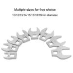 3/8 inch Replaceable Activity Bullwheel Wrenches With Ratchet L-Shape Bullwheel Spanner Using - Image 4