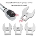3/8 inch Replaceable Activity Bullwheel Wrenches With Ratchet L-Shape Bullwheel Spanner Using - Image 5