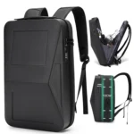 BANGE BG-2956 Expandable Hard Shell Computer Bag Men Business Backpack