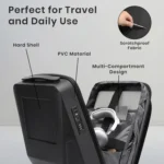 BANGE BG-2956 Expandable Hard Shell Computer Bag Men Business Backpack - Image 5