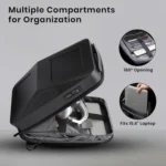 BANGE BG-2956 Expandable Hard Shell Computer Bag Men Business Backpack - Image 6