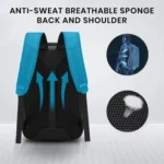 BANGE BG-2956 Expandable Hard Shell Computer Bag Men Business Backpack - Image 7