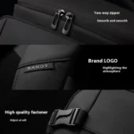 BANGE BG-3029 Large Capacity Sports Travelling Shoulder Bag Wet Dry Separation Lightweight Computer Bag - Image 10