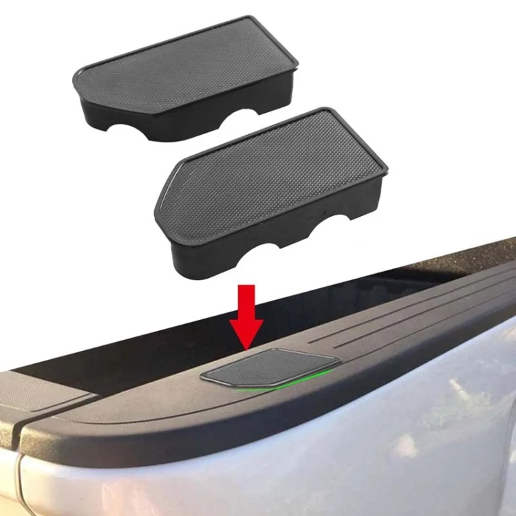 TBD06055882_B1.webp 1pair Rear Tailgate Hole Plug Cover Modification Accessories For Chevrolet Silverado 2019-2021 - Image 2