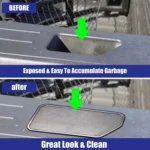 1pair Rear Tailgate Hole Plug Cover Modification Accessories For Chevrolet Silverado 2019-2021 - Image 5