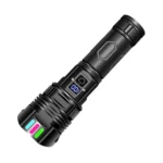 E-SMARTER A08 Flat Port Digital Display Fluorescent Strip Flashlight High Power LED Strong Light Flashlight