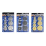 10pcs /Set High-Speed Steel Cutting Blade Multi-Size Cutting Wood PVC Electric Grinder Saw Blade Tool With 3.17mm+6mm Pole - Image 11