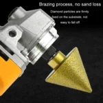 Diamond Chamfering Machine Conical Grinding Bit Tile Marble Quartz Drilling Hole Reamer Angle Grinder Drill Bit - Image 9