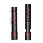 E-SMARTER XQ-S50 Mini Laser Flashlight Retractable Zoom Pen Clip LED Emergency Overhaul Flashlight - Image 12