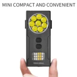Strong Magnetic Adsorption Mini Carry-on Keychain Flat Work Light - Image 12