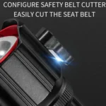 Laser Life Saving Flashlight Seat Belt Cutting Emergency Car Backup Tool Flashlight - Image 5
