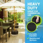 Patio Parasol Fixed Sandbag Oxford Cloth Waterproof Cover - Image 5