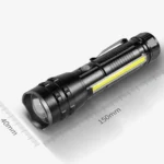 E-SMARTER P27 Pen Clip Strong Light Flashlight Laser Wick High Bright Side Light Outdoor Emergency Adventure Flashlight - Image 15