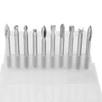 Electric Wood Carving Root Carving Tools Woodworking Engraving Polishing Tool Heads Milling Cutters Drill Bits - Image 3