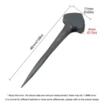 Horse Paw Iron Nails Horse Racing Hoof Repair Tools Horseshoe Iron Nails Training Hoof Spikes Equestrian Supplies Accessories - Image 3