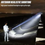 E-SMARTER 8W5205-2 Small Carrying Light With RGB Colorful Lamps Outdoor Cycling Searchlight - Image 16