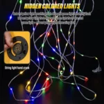 E-SMARTER 8W5205-2 Small Carrying Light With RGB Colorful Lamps Outdoor Cycling Searchlight - Image 7