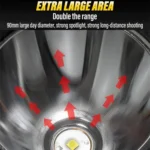 E-SMARTER 8W5205-2 Small Carrying Light With RGB Colorful Lamps Outdoor Cycling Searchlight - Image 8