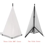 Stage Light-blocking Adjustable Speaker Stand Cover - Image 6