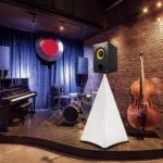 Stage Light-blocking Adjustable Speaker Stand Cover - Image 4