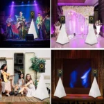 Stage Light-blocking Adjustable Speaker Stand Cover - Image 5