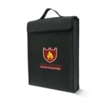 1000 Degrees Celsius Fireproof Document Bag Important Waterproof Document Holder With Handle