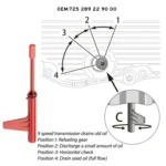 9-speed Oil Level Check Adjustment Gearbox Oil Change Tool - Image 3