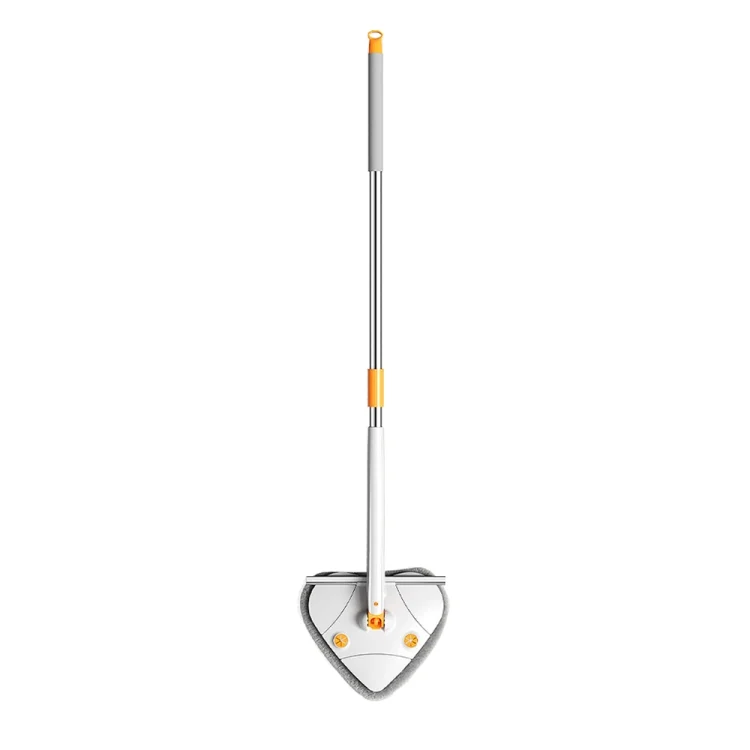 C-43 1.3m Scraper Bar Self-Twisting Water Telescopic Triangle Mop Household Cleaning Tools