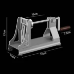 Multifunctional Rotary Potato Slicer Kitchen Hand Crank Slicing Tool - Image 2